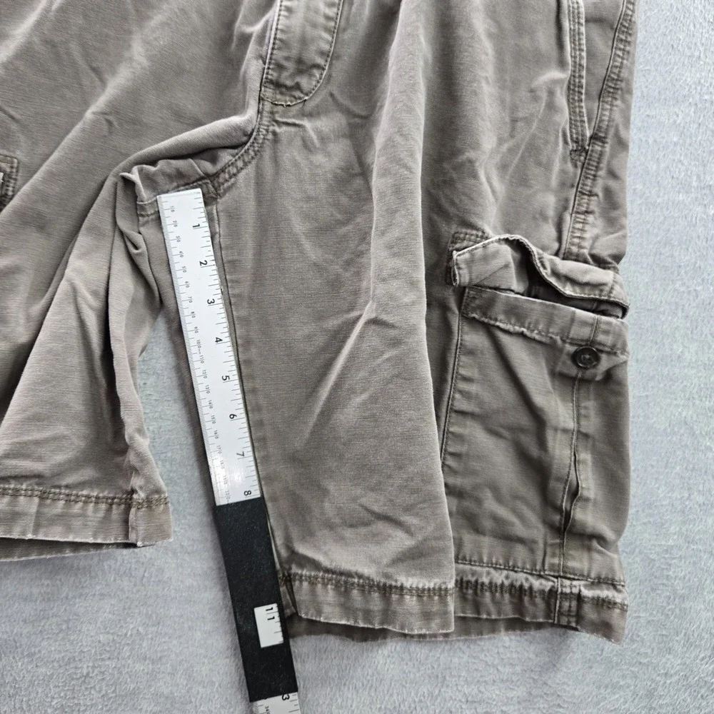 Banana Republic‎ Men Shorts 34 Brown Cargo Y2K Skate Baggy 11